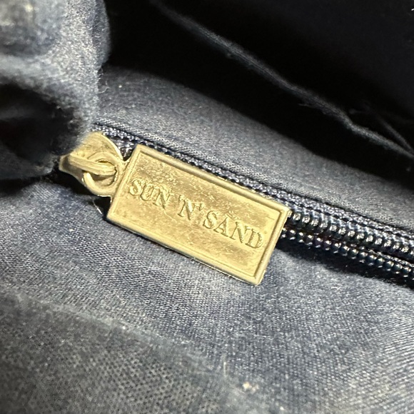 Sun N’ Sand blue/purple beach bag - Picture 7 of 7